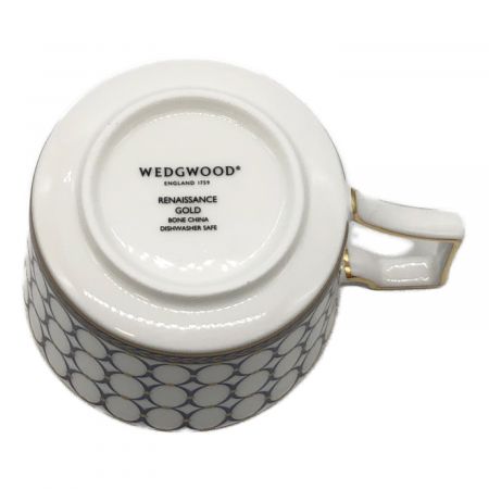 Wedgwood (ウェッジウッド) ティーカップ&ソーサー ルネッサンスゴールド