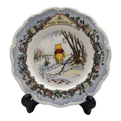 ROYAL DOULTON (ロイヤルドルトン) 21cm Winnie The Pooh Plate THE WOOZLE