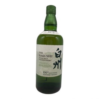 サントリー シングルモルトウィスキー 700ml 白州 1973年 未開封 東京都