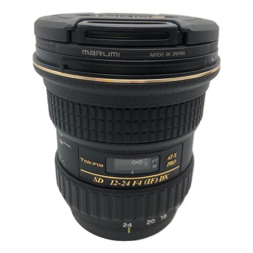 SD 12-24 F4 ズームレンズ AT-X 124 PRO DX 12-24mm F4 12～24 mm F4 キヤノンEFマウント系 -