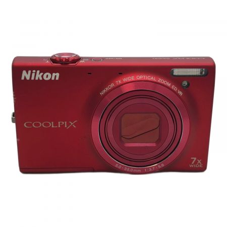 Nikon コンパクトデジタルカメラ S6100 1644万画素(総画素) 1600万画素(有効画素) 1/2.3型CCD 専用電池 SDカード対応 通常:ISO80～3200 1.2コマ/秒 1～1/2000 秒 220499973