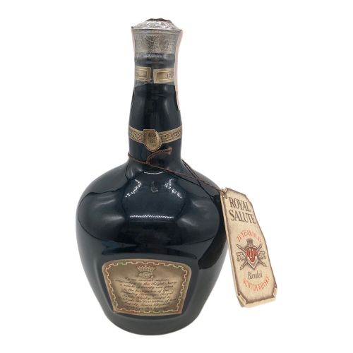 ロイヤルサルート (ROYAL SALUTE) スコッチウィスキー 青 700ml 21年 陶器ボトル 未開封｜トレファクONLINE