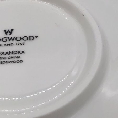Wedgwood (ウェッジウッド) カップ&ソーサー ▲ アレクサンドラ 2Pセット