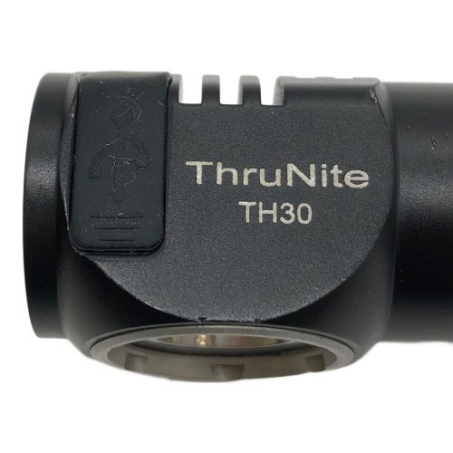 ThruNite (スルーナイト) ヘッドライト ブラック TH30