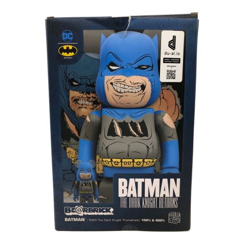 BE@RBRICK BATMAN ※開封品 /100％・400％ @ Π THE DARK NIGHT RETURNS