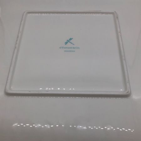 TIFFANY & Co. (ティファニー) スクエアプレート 24cm ブルーボックス
