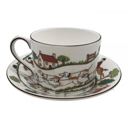 Wedgwood (ウェッジウッド) カップ&ソーサー 廃盤品 ハンティングシーン｜トレファクONLINE