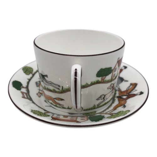 Wedgwood (ウェッジウッド) カップ&ソーサー 廃盤品 ハンティングシーン