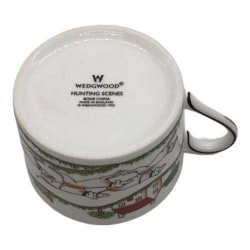 Wedgwood (ウェッジウッド) カップ&ソーサー 廃盤品 ハンティングシーン