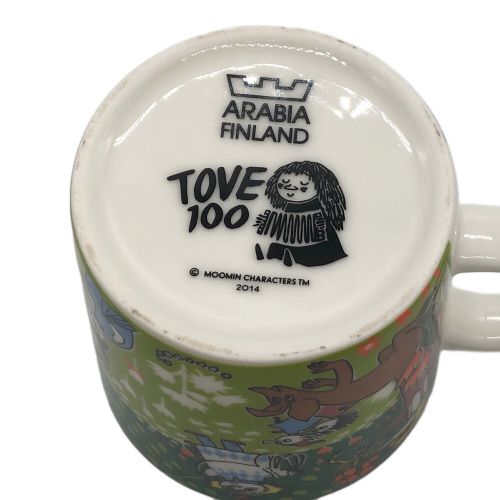 ARABIA (アラビア) マグカップ MOOMIN 2014年限定 トーベ・ヤンソン生誕100周年記念マグ
