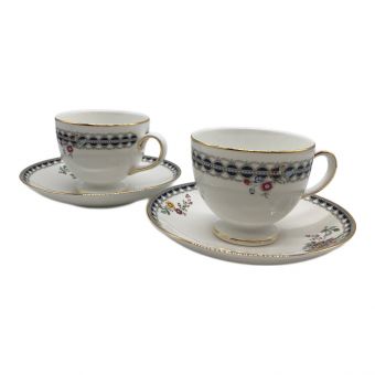 Wedgwood (ウェッジウッド) カップ&ソーサー ▲ レースピオニー 2Pセット