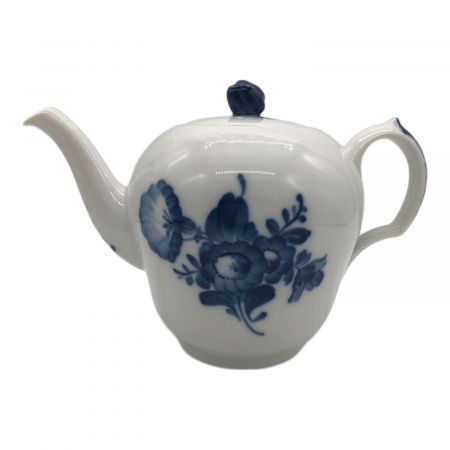 ロイヤルコペンハーゲン 　ティーポット　美品 ROYAL COPENHAGEN (ロイヤル・コペンハーゲン) ティーポット △ ブルー