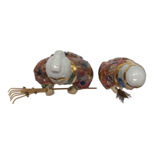 九谷焼 (クタニヤキ) 高砂人形