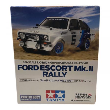 TAMIYA (タミヤ) 電動RCカー 1/10RC フォード エスコート Mk.II ラリー (MF-01Xシャーシ)｜トレファクONLINE