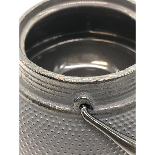 南部鉄器 (ナンブテッキ) 鉄瓶 兼用瓶 こしきアラレ