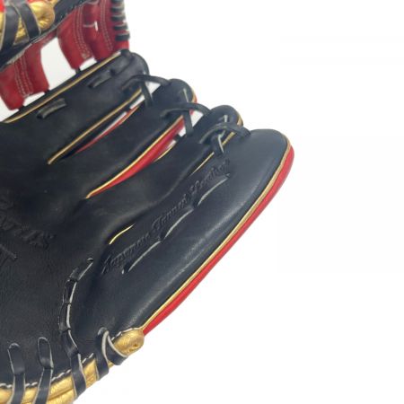 ZETT Neo Status グローブ 右投げ用 ブラック/レッド硬式 ZETT NEO STATUS 硬式グローブ 右投げ用 ZETT Neo Status