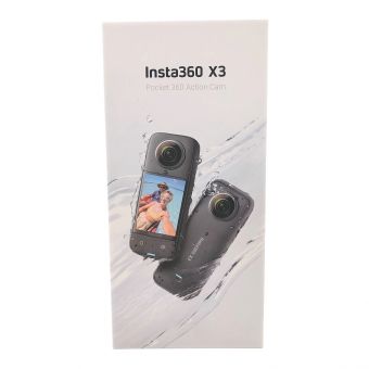 Insta360 (インスタ360) アクションカメラ 静止画解像度 11968×5984メモリー 動画解像度 5760×2880 microSDHCカード microSDXCカード 2.29 インチ X3 -