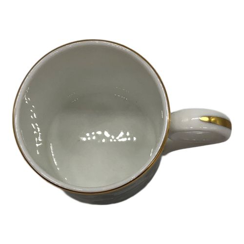 Wedgwood (ウェッジウッド) マグカップ グリーン×ホワイト ウォーターリリー