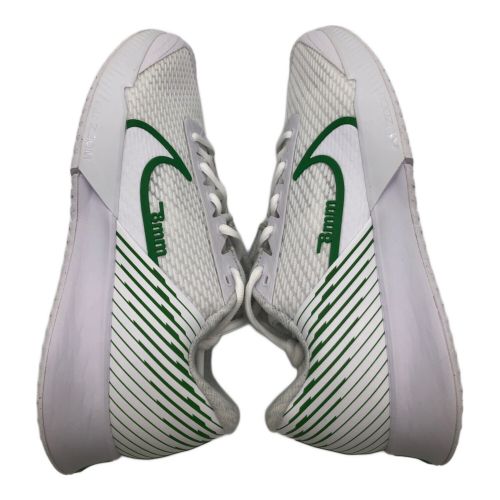 NIKE (ナイキ) スニーカー メンズ SIZE 29cm ホワイト×グリーン COURT AIR ZOOM VAPOR PRO2 DR6191-102