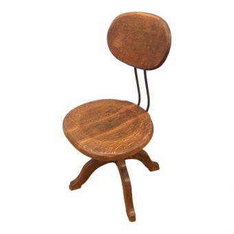 インダストリアルチェア ブラウン