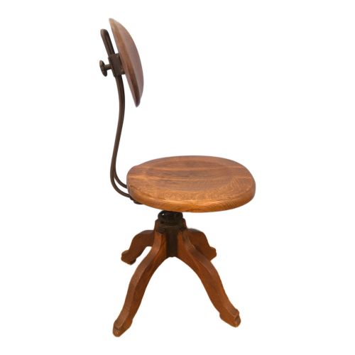 インダストリアルチェア ブラウン