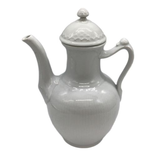 ROYAL COPENHAGEN (ロイヤル・コペンハーゲン) コーヒーポット ホワイトハーフレース