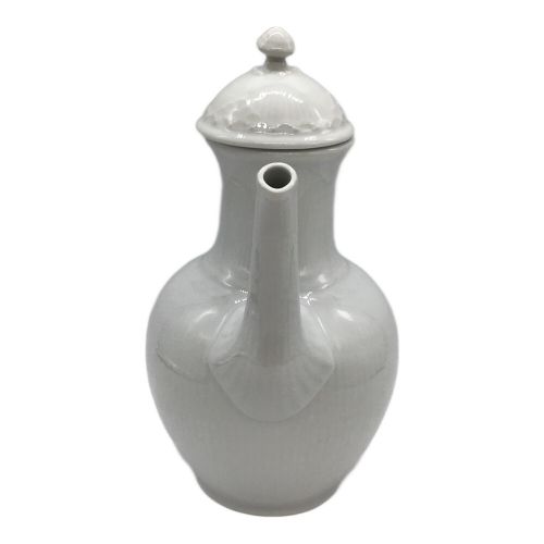 ROYAL COPENHAGEN (ロイヤル・コペンハーゲン) コーヒーポット ホワイトハーフレース