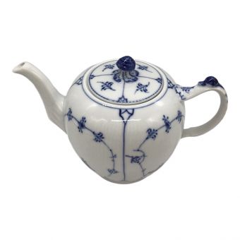 ROYAL COPENHAGEN (ロイヤル・コペンハーゲン) ティーポット ブルーフルーテッド・プレイン