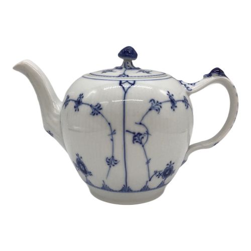 ROYAL COPENHAGEN (ロイヤル・コペンハーゲン) ティーポット ブルーフルーテッド・プレイン