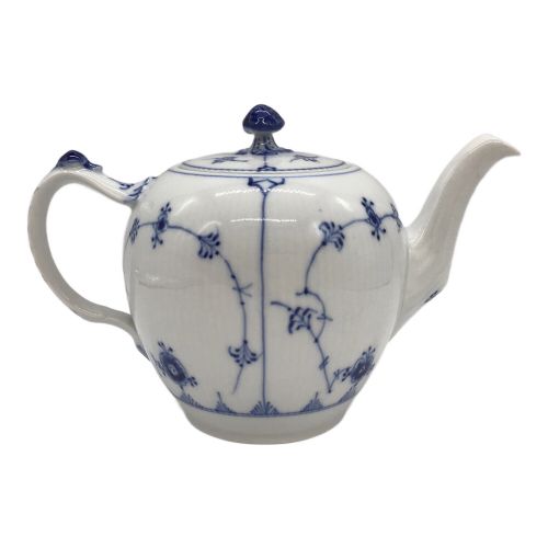 ROYAL COPENHAGEN (ロイヤル・コペンハーゲン) ティーポット ブルーフルーテッド・プレイン