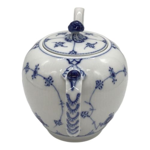 ROYAL COPENHAGEN (ロイヤル・コペンハーゲン) ティーポット ブルーフルーテッド・プレイン