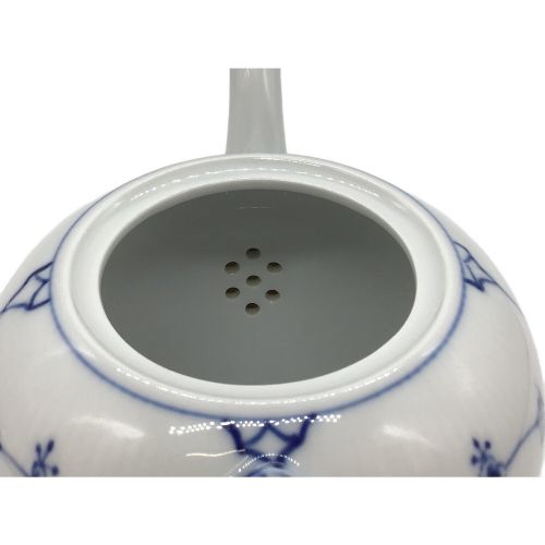 ROYAL COPENHAGEN (ロイヤル・コペンハーゲン) ティーポット ブルーフルーテッド・プレイン