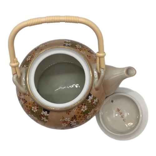 有田焼 (アリタヤキ) 湯呑み揃え ▲ 花みずき 急須1・湯呑み5セット