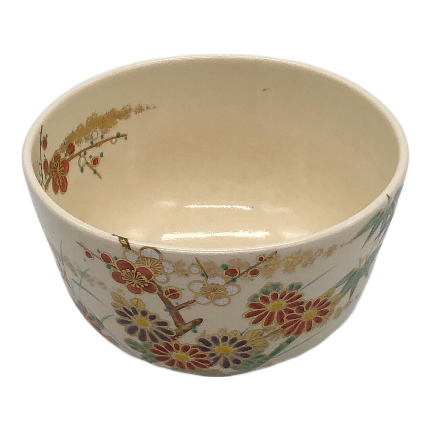 南口閑粋 茶碗 色絵四君子｜トレファクONLINE