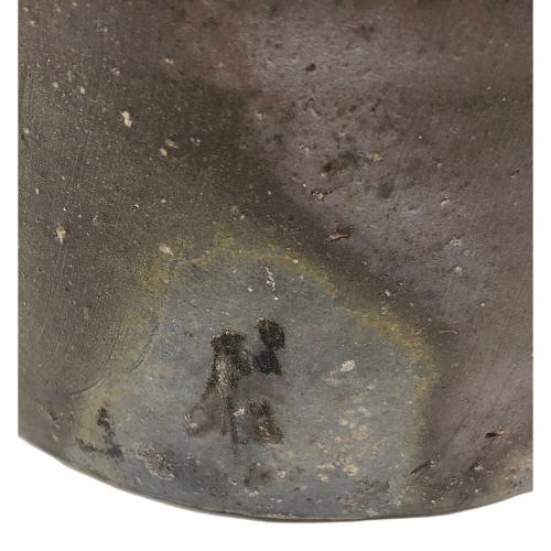 備前焼 (ビゼンヤキ) 花瓶 ブラウン