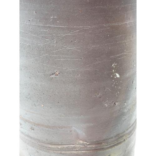 備前焼 (ビゼンヤキ) 花瓶 ブラウン