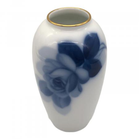 大倉陶園 (オオクラトウエン) 花瓶 ブルーローズ（8211）15cm花器