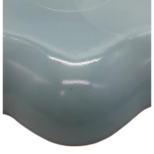 Fire King (ファイヤーキング) レリッシュプレート ターコイズブルー