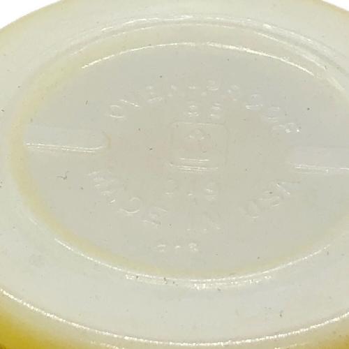 Fire King (ファイヤーキング) マグカップ イエロー×ブラウン 60's~70’sロゴ