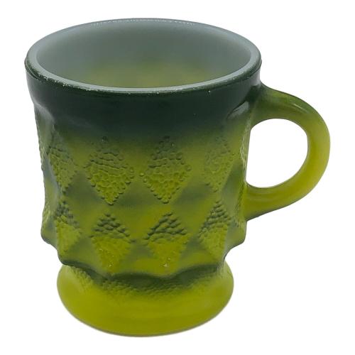 Fire King (ファイヤーキング) キンバリーマグ グリーン 1960年~1976年頃ロゴ