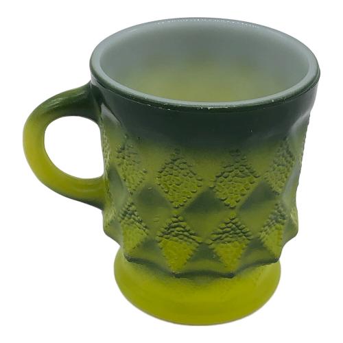 Fire King (ファイヤーキング) キンバリーマグ グリーン 1960年~1976年頃ロゴ