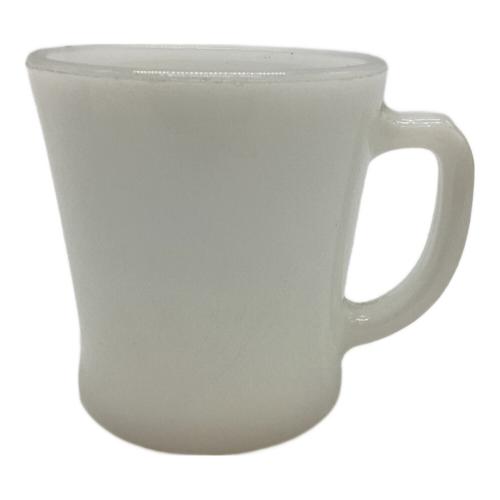 Fire King (ファイヤーキング) Ｄハンドルマグ ホワイト 50's~60'sロゴ