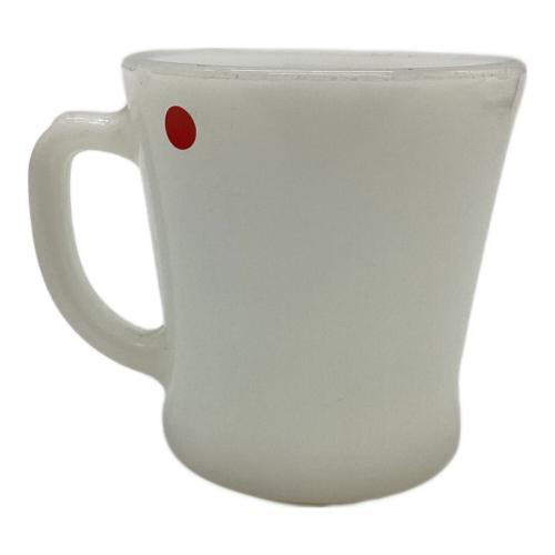 Fire King (ファイヤーキング) Ｄハンドルマグ ホワイト 50's~60'sロゴ