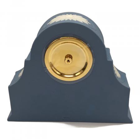 新品未使用　 ジャスパー ペール ブルー マントルクロック Wedgwood (ウェッジウッド) 置時計 ジャスパー ペールブルー マントル