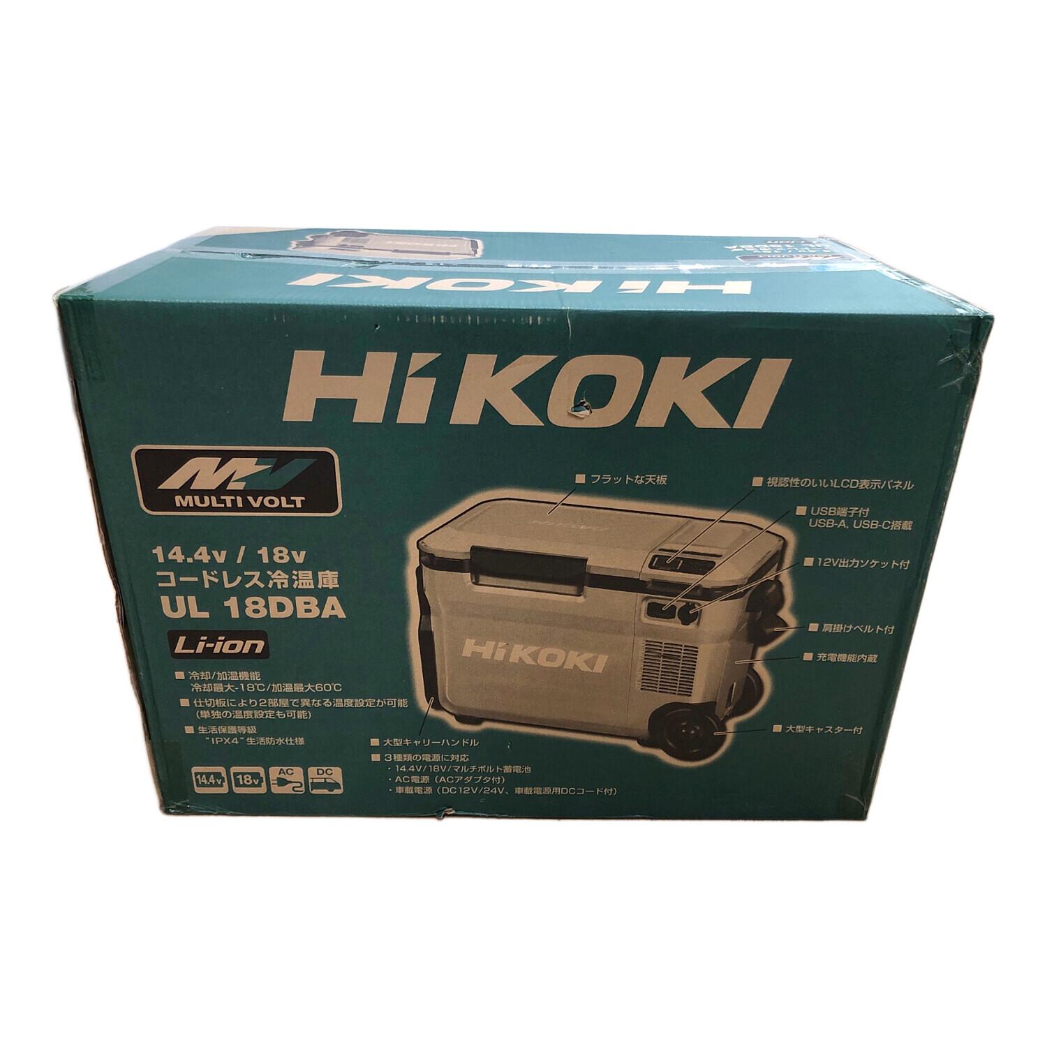 HiKOKI ハイコーキ コードレス冷温庫 UL18DBA 【公式通販】