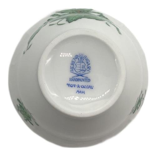 Herend (ヘレンド) ジャパニーズカップ＆ソーサー アポニーグリーン