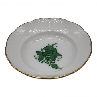 Herend (ヘレンド) プレート ▲ アポニーグリーン オリエンタルボールS