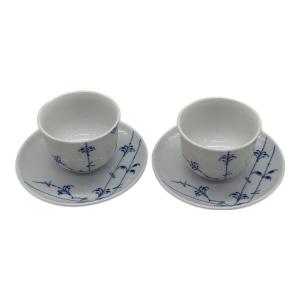 ROYAL COPENHAGEN (ロイヤル・コペンハーゲン) ペアティーセット ▲ ブルーパルメッテ 2Pセット