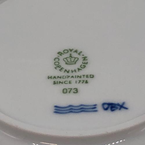 ROYAL COPENHAGEN (ロイヤル・コペンハーゲン) ペアティーセット ▲ ブルーパルメッテ 2Pセット