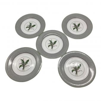 Christian Dior (クリスチャン ディオール) プレートセット すずらん ミリラフォーレ 5Pセット